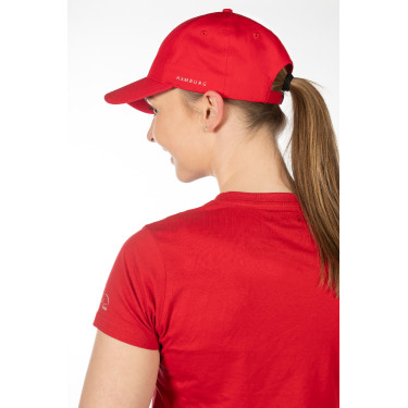 Gorra Derby HKM Magenta Rosa