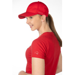 Gorra Derby HKM Magenta Rosa