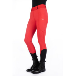 Legging Aruba fondo 1/1 en silicona HKM Roja Rojo