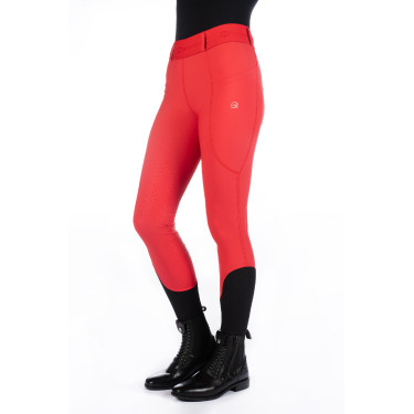 Legging Aruba fondo 1/1 en silicona HKM Roja Rojo