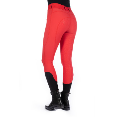 Legging Aruba fondo 1/1 en silicona HKM Roja Rojo