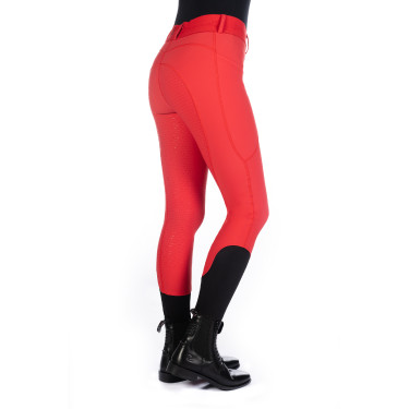 Legging Aruba fondo 1/1 en silicona HKM Roja Rojo
