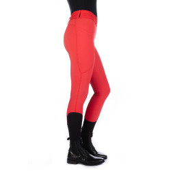 Legging Aruba fondo 1/1 en silicona HKM Roja Rojo