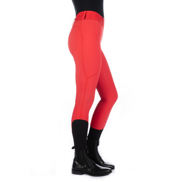 Legging Aruba fondo 1/1 en silicona HKM Roja Rojo