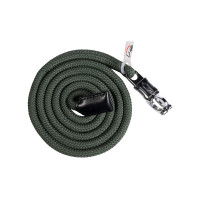 Longe Carlotta con mosquetón antipánico HKM Caqui Kaki