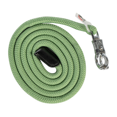 Longe Carlotta con mosquetón antipánico HKM Jade Azul