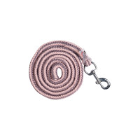 Longe Catherine con mosquetón HKM Malva / rosa claro Violeta