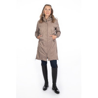 Parka mujer Alpine HKM Gris pardo Marrón