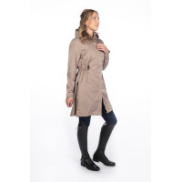 Parka mujer Alpine HKM Gris pardo Marrón