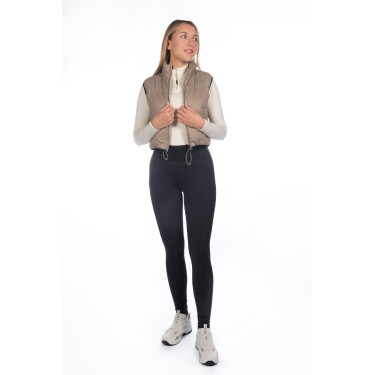 Parka mujer Alpine HKM Gris pardo Marrón