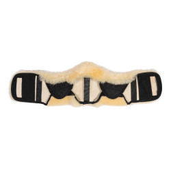 Protector de cincha Premium de oveja HKM Protector de cincha Premium de oveja HKM