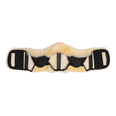 Protector de cincha Premium de oveja HKM Protector de cincha Premium de oveja HKM