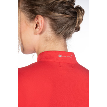 Camiseta funcional de mujer Aruba de manga corta HKM Roja Rojo