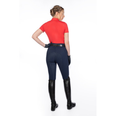 Camiseta funcional de mujer Aruba de manga corta HKM Roja Rojo