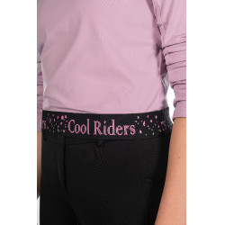 Camiseta funcional infantil Hailey HKM Lila claro Rosa