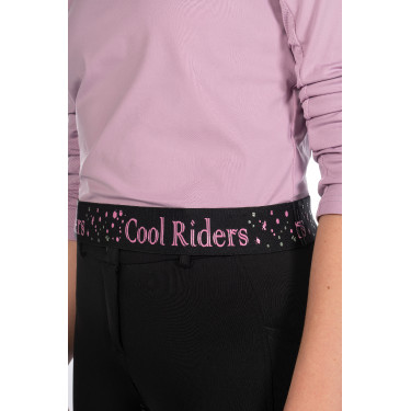 Camiseta funcional infantil Hailey HKM Lila claro Rosa