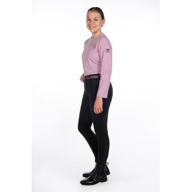 Camiseta funcional infantil Hailey HKM Lila claro Rosa