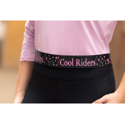 Camiseta funcional infantil Hailey HKM Lila claro Rosa