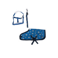 Conjunto Star Cuddle Pony HKM Azul estrellas