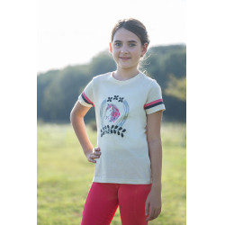 Camiseta infantil Aymee HKM Blanco crudo