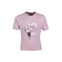 Camiseta infantil Hailey HKM Lila claro Rosa
