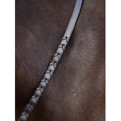 Riendas trenzadas LeMieux Marrón / plata Marr&amp;amp;amp;oacute;n