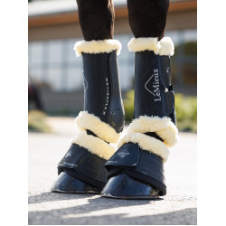 Campanas para caballo LeMieux Motionflex Negro/natural