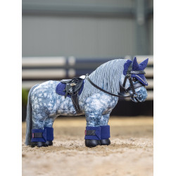 Alfombrilla de silla para juguete Mini Poni LeMieux Azul tinta