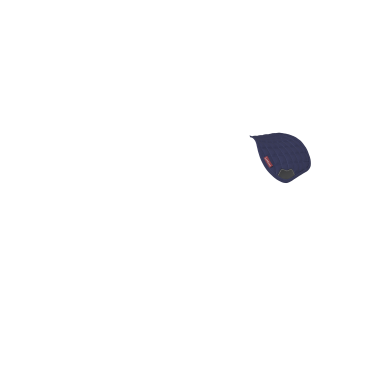 Alfombrilla de silla para juguete Mini Poni LeMieux Azul tinta