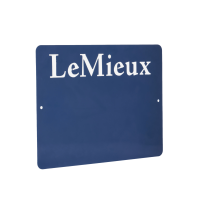 Placa de box para nombre LeMieux Marino Azul marino Placa de box para nombre LeMieux Marino Azul marino