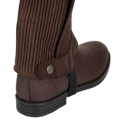 Mini-chaps de tela sintética Amara Umbria Equitazione Mini-chaps de tela sintética Amara Umbria Equitazione