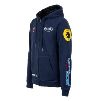 Sudadera con Capucha Unisex Multilogo Pool's Marino Azul marino