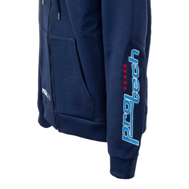 Sudadera con Capucha Unisex Multilogo Pool's Marino Azul marino