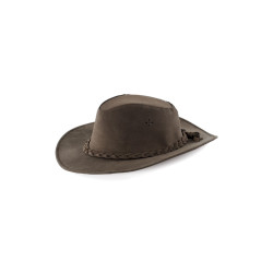 Sombrero de Cuero Western Superior Lux Braid Lakota