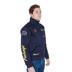 Chaqueta Unisex Multilogo sin Capucha Pool's Marino Azul marino