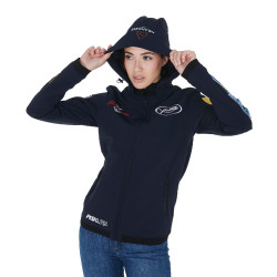 Softshell Unisex Multilogo Pool's Marino Azul marino