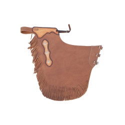 Chaps Western de Cuero Liso Rodeo Lakota