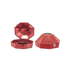 Sombrerera Western Umbria Equitazione Roja Rojo