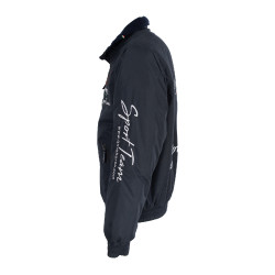 Bomber de Invierno Amahors Sport Team con Forro Polar Umbria Equitazione Marino Azul marino