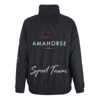 Bomber de Invierno Amahors Sport Team con Forro Polar Umbria Equitazione Marino Azul marino