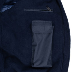 Bomber de Invierno Amahors Sport Team con Forro Polar Umbria Equitazione Marino Azul marino