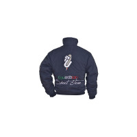 Bomber de Invierno Umbria Sport Team con Forro Polar Umbria Equitazione Marino Azul marino