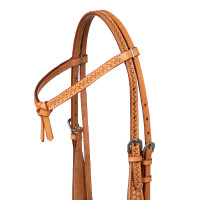 Cabezada y ramal de monta Pool's Natural Marrón