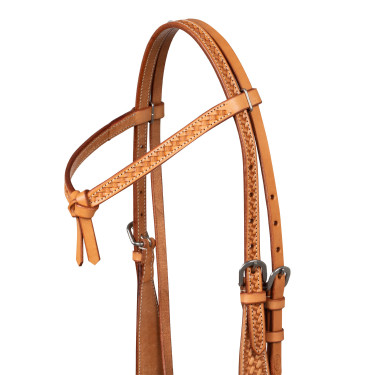 Cabezada y ramal de monta Pool's Natural Marrón