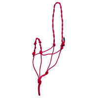 Cabezada trenzada con nudos dobles Umbria Equitazione Limón Amarillo