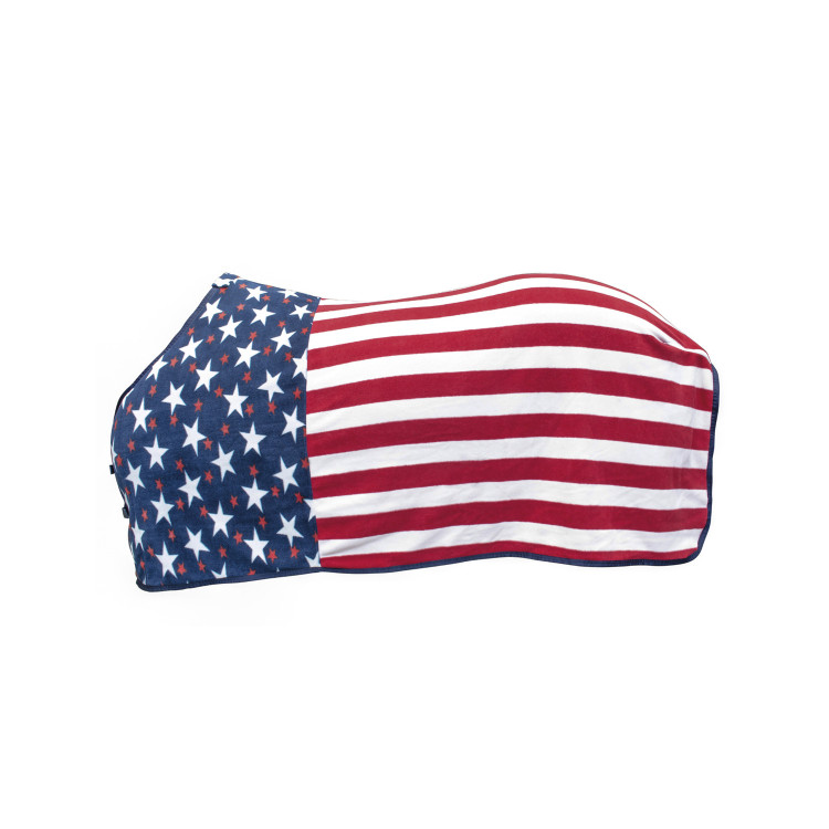 Manta Western Polar Antipilling Colores USA Modelo Chicago Pro-Tech