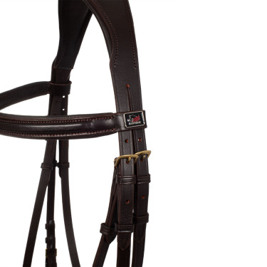 Brida Modelo Clásico Padded Supreme Castaño Marr&amp;amp;amp;oacute;n