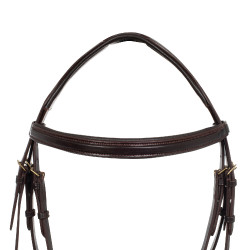 Brida Modelo Clásico Padded Supreme Castaño Marr&amp;amp;amp;oacute;n