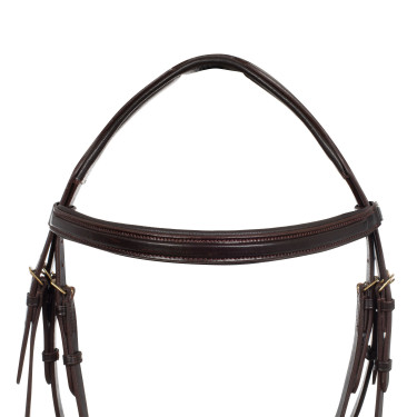 Brida Modelo Clásico Padded Supreme Castaño Marr&amp;amp;amp;oacute;n
