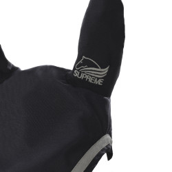 Bonete para Poni de Algodón con Ribete Contrastante Supreme Marino / gris claro Azul